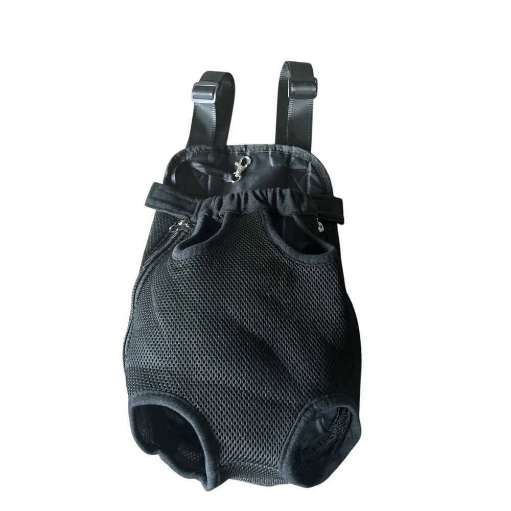 Jay&Ann Small Dog Carrier Front Back Backpack Portable Adjustable‎ Travel Bag.